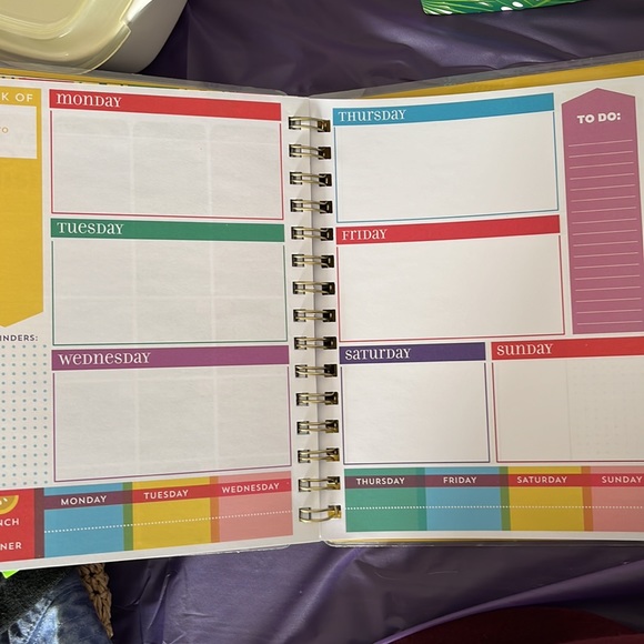 Weekly/Monthly Planner NWOT - Picture 5 of 6
